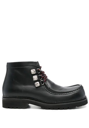 Toga Virilis leather ankle boots - Black