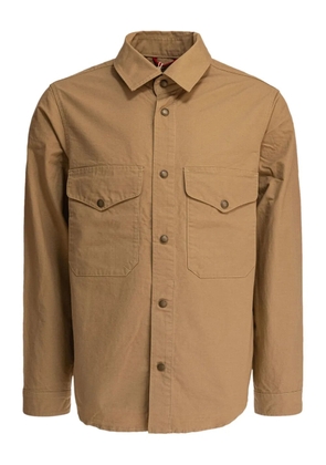 Ceccarelli button-fastening cotton shirt - Brown