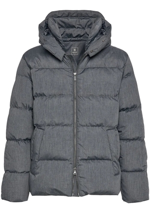 Boggi Milano padded bomber jacket - Grey