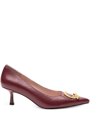 Coccinelle C-Me Smooth pumps - Red