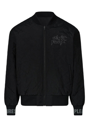 Pleasures graphic-print reversible bomber jacket - Black