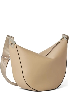 FENDI medium Melon crescent-shaped messenger bag - Neutrals