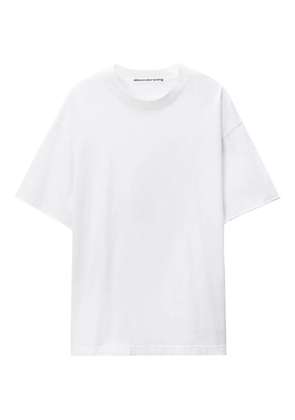 Alexander Wang logo cotton T-shirt - White