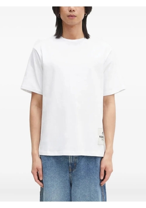 Fiorucci logo-patch T-shirt - White