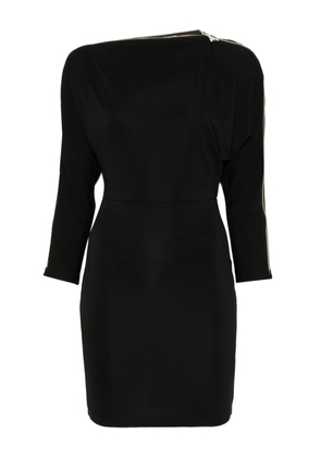 Patrizia Pepe zip-detail dress - Black