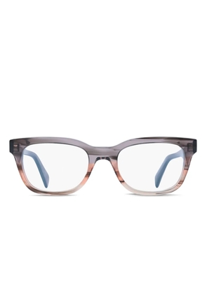 Paul Smith Meade rectangle-frame glasses - Brown
