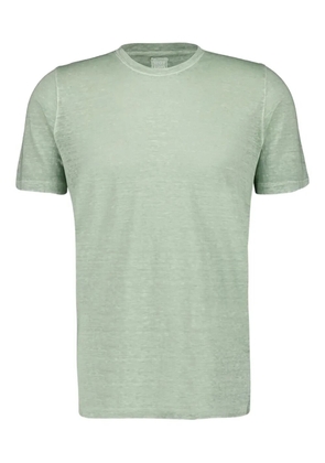 120% Lino textured T-shirt - Green
