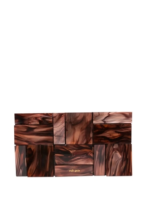 Cult Gaia Galleria clutch bag - Brown