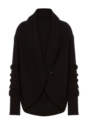 Alberta Ferretti wool-blend cardigan - Black