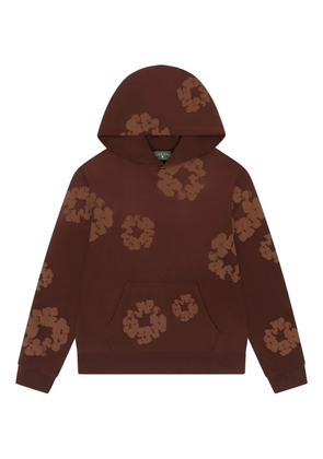 Denim Tears Mono Cotton Wreath hoodie - Brown