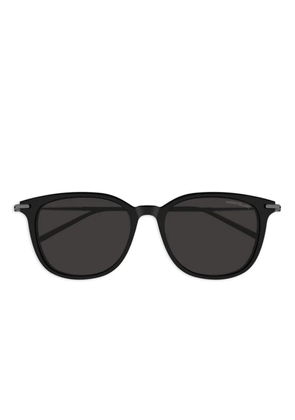 Montblanc round-frame sunglasses - Black