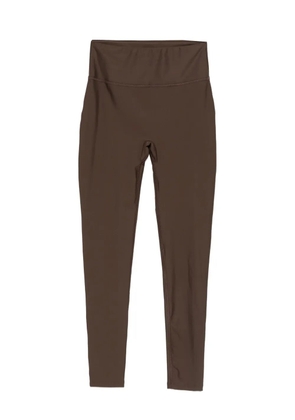 Maje high-waisted leggings - Brown