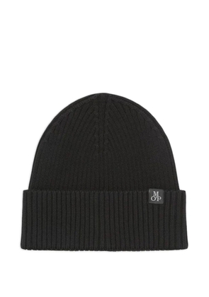 Marc O'Polo ribbed-knit beanie - Black