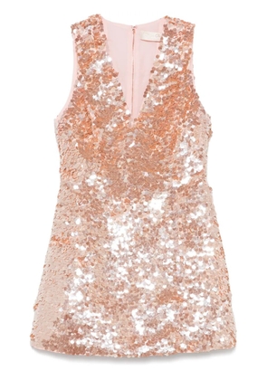 alice + olivia Pacey mini dress - Pink