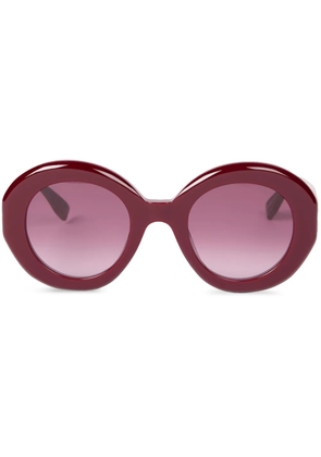 Viktor & Rolf round-frame sunglasses - Red