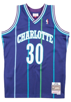 Mitchell & Ness 1994/95 Hardwood Classics Dell Curry Charlotte Hornets swingman jersey - Blue