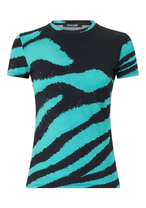 Roberto Cavalli printed t-shirt - Black