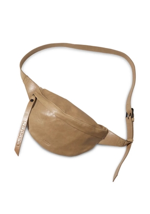 Osklen leather belt bag - Neutrals