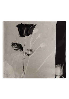 Osklen floral-print scarf - Black