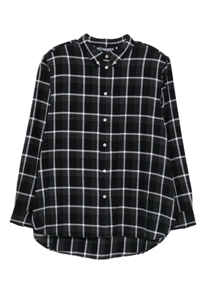 Frenken check-pattern shirt - Black