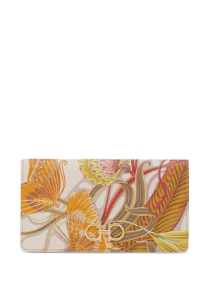 Ferragamo Gancini wallet - White