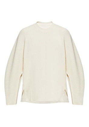 Homme Plissé Issey Miyake cotton sweater - Neutrals