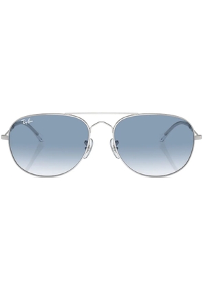 Ray-Ban Bain Bridge pilot-frame sunglasses - Silver