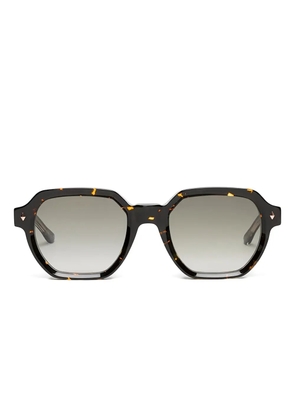 John Dalia tortoiseshell-pattern sunglasses - Brown