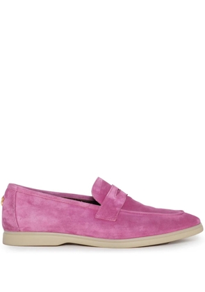 Bougeotte suede loafers - Pink