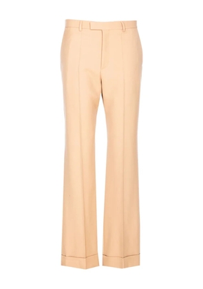 Valentino Garavani pressed-pleats pants - Neutrals