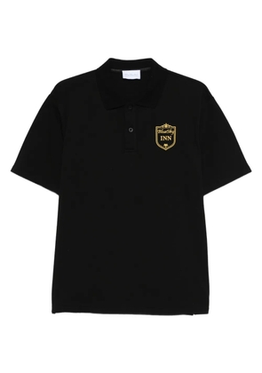 BLUE SKY INN logo-embroidered polo shirt - Black