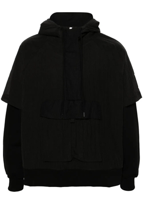 A-COLD-WALL* overlay 'Onyx' hoodie - Black