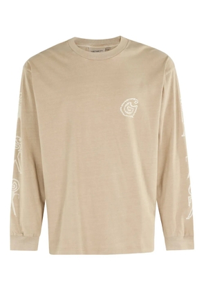 Carhartt WIP Terrestrial long-sleeve T-shirt - Brown
