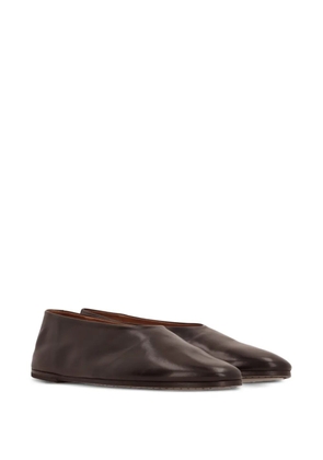 Marsèll leather ballet flats - Brown