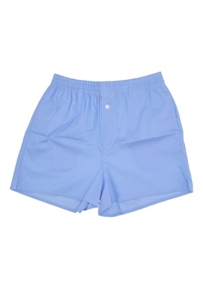 LA ROSE elasticated-waist shorts - Blue