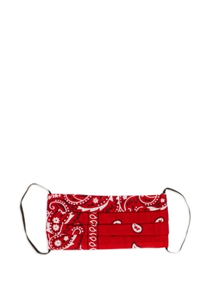 Arizona Love Bandana paisley-print face mask - Red