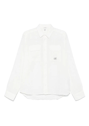 C.P. Company linen shirt - White
