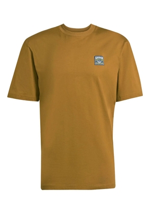 adidas Wabash logo-patch short-sleeve T-shirt - Brown