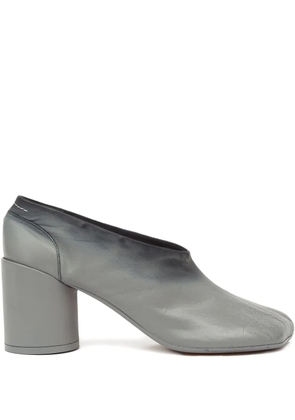 MM6 Maison Margiela leather pumps - Grey