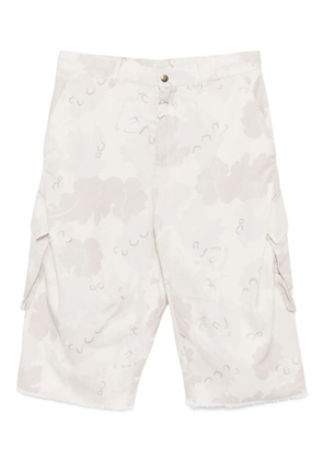 CROQUIS camouflage-print shorts - Neutrals