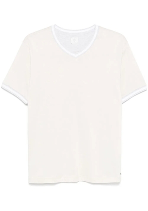Eleventy V-neck T-shirt - Neutrals