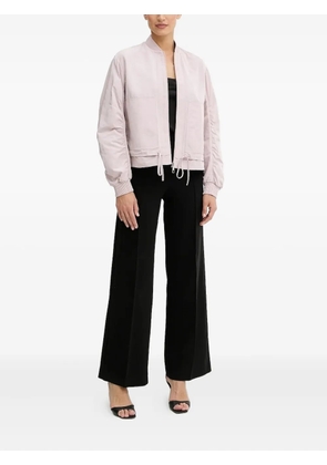 BOSS drawstring bomber jacket - Pink