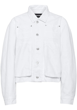 DSQUARED2 cotton jacket - White