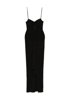 NISSA cut-out maxi dress - Black