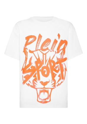 Plein Sport tiger-head print T-shirt - White