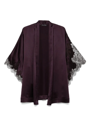 Carine Gilson Calais-Caudry robe - Purple