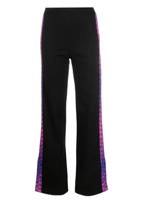 Off-White monogram-band track pants - Black