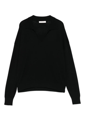 Incotex polo-neck t-shirt - Black