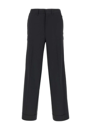 MM6 Maison Margiela virgin wool-blend trousers - Black