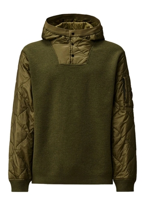 C.P. Company Lens-detail hoodie - Green